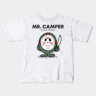 Mr. Camper Kids T-Shirt